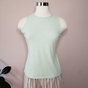 Vintage • mint green tank